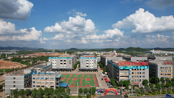 校园航拍风景